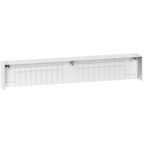 Embout de goulotte Schneider Resi9 largeur 18 modules RAL 9003