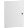 Resi9 - porte pleine - blanc ral 9003 - pour coffret 4 x 24 modules