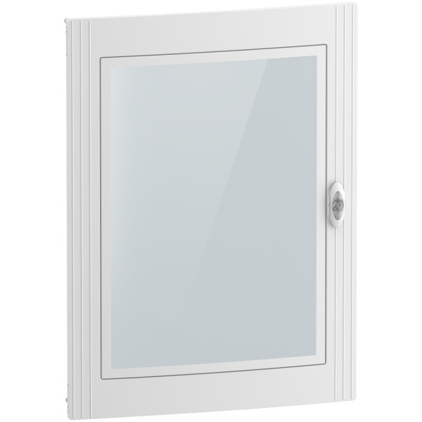 Resi9 - porte transparente - pour coffret 4 x 24 modules