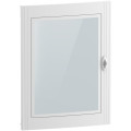 Resi9 - porte transparente - pour coffret 4 x 24 modules