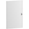 Resi9 - porte pleine - blanc ral 9003 - pour coffret 5 x 24 modules