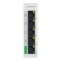 Switch ethernet Schneider Resi9 5 ports 4 ports 1Gbit poe 30W max budget total 57W