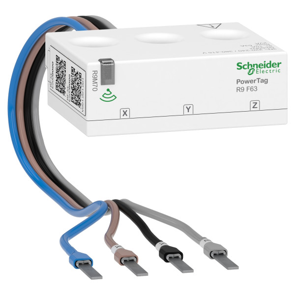 Capteur de Mesure Sans Fil Triphasé Blanc Wiser Energy PowerTag