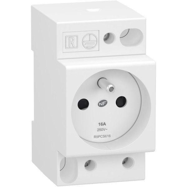 Prise de Courant 2 P + T 250 V 16 A Resi9 XP Schneider Electric