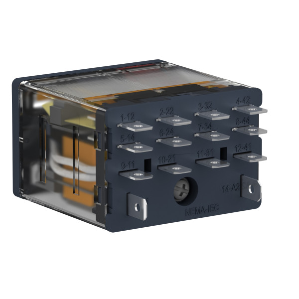RELAIS DE PUISSANCE 4 CO 12 V DC