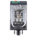 Zelio Relay Rum - Pins Cylindriques  - 2of - 10a - Bouton Test - Led - 120vca