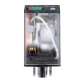 Zelio Relay Rum - Pins Cylindriques  - 2of - 10a - Bouton Test - Led - 120vca