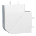 Angle Plat Variable Blanc pour Moulure 75x20 mm DLPlus Legrand