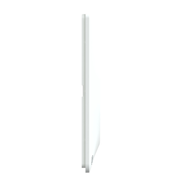 Ovalis - plaque de finition - 3 postes horizontal - entraxe 71 mm -antibactérien