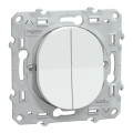 Combiné Va-et-Vient avec Poussoir 10 AX 250 V Ovalis Schneider Electric