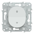 Wiser ovalis - interrupteur centralisé sans fil 2 ou 4 bp - blanc