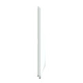 Ovalis - lot de 360 plaques de finition de coloris blanc
