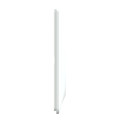 Ovalis - lot de 180 plaques - 2 postes horizontal - finition de coloris blanc