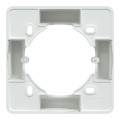 Boîte de montage Ovalis Schneider Electric Blanc - 1 Poste - Intérieur - en Saillie - Plastique Anti-UV - IP21D - IK04