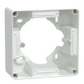 Boîte de montage Ovalis Schneider Electric Blanc - 1 Poste - Intérieur - en Saillie - Plastique Anti-UV - IP21D - IK04