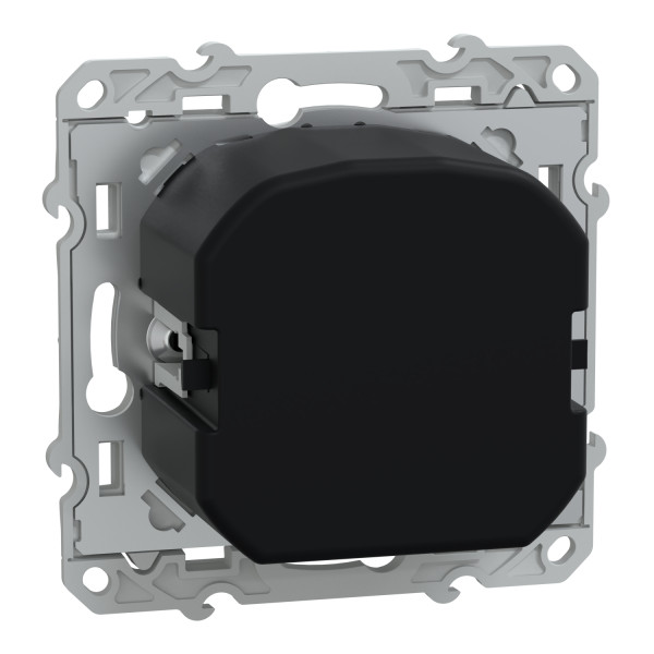 Variateur Ovalis Schneider Electric - Intérieur - Encastré - Va et Vient - 2 fils - IP20 - IK02 - Anthracite