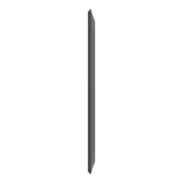 Ovalis - plaque de finition - 3 postes vertical - entraxe 71 mm - anthracite