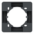 Ovalis - boîte support 36 mm pour montage en saillie - anthracite