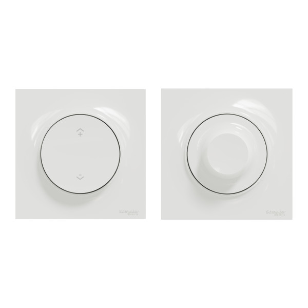 Kit de commande sans fils et variateur de lumière Schneider Wiser Odace - zigbee 3.0