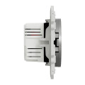 Prise USB double aluminium Schneider Odace chargeur 2,1A