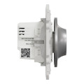 Variateur Rotatif LED Aluminium Zigbee Wiser Odace Schneider Electric - 2 Fils