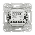 Interrupteur Volet-Roulant Aluminium 4 A Connecté Zigbee Wiser Odace Schneider