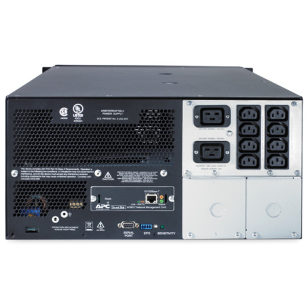 Schneider APC Smart-UPS 5000VA, 230V convertible Tour/Rack 5U