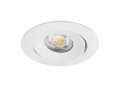 Spot encastré LED Aric ASPEN Tilt CCT 5W 3000 à 4000K 400lm blanc