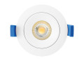 Spot encastré LED Aric ASPEN Tilt CCT 5W 3000 à 4000K 400lm blanc