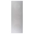 Façade désir aluminium soft touch triple verticale 1 média 1 média ouverture pour chargeur double usb