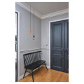 Socle saillie noir mat