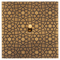 Façade fascination laiton atlas double verticale liseuse fine 20