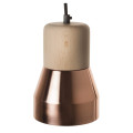 Steel Wood Lamp Bois cuivre luxe 130 centimetre de diametre (SPE240181)