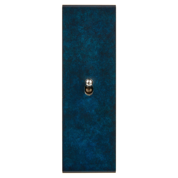 Façade fascination laiton ombre double horizontale nue gravure à vis - Modelec - 2050439