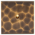 Façade fascination laiton onde simple liseuse fine 30