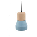 Cement Wood Lampe azure (SPE140046)