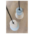 Cement Wood Lampe azure (SPE140046)