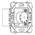 Mécanisme à connexion automatique thermostat fil pilote pour collection confidence