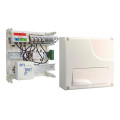 Support 8 rj45 fixation rail din