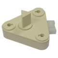 Serrure triangle 1/2 tr beige