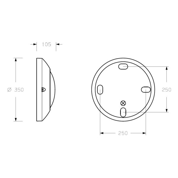 L'ebenoïd h350 2xe27 10w led 2700k hf