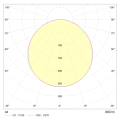 L'ebenoïd plafonnier dcl izy pro 1000lm 3000k led blanc