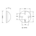 L'ebenoïd option av e27 10w led 2700k hf noir