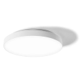 Disc 22w 3000k capteur ip54 blanc ral9003