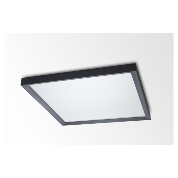 Cadre surface panneau led 60x60 noir ral9005