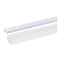 Profil rsl7 blanc 2m plexi mat accessoires inclus