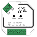 Variateur 200w triac 2/3 files poussoir + zigbee