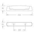 L'ebenoïd eo led simple 500 lm 9w