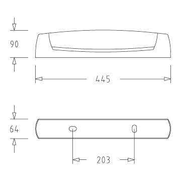 L'ebenoïd eo avec inter + diffuseur + tube led