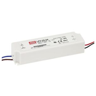 Alimentation led 24vdc 35w ip67 - 30 cm câble